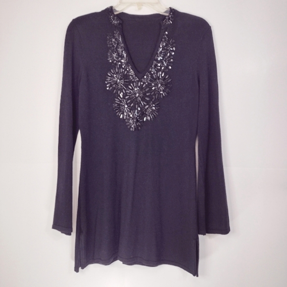 Tops - Black long blouse